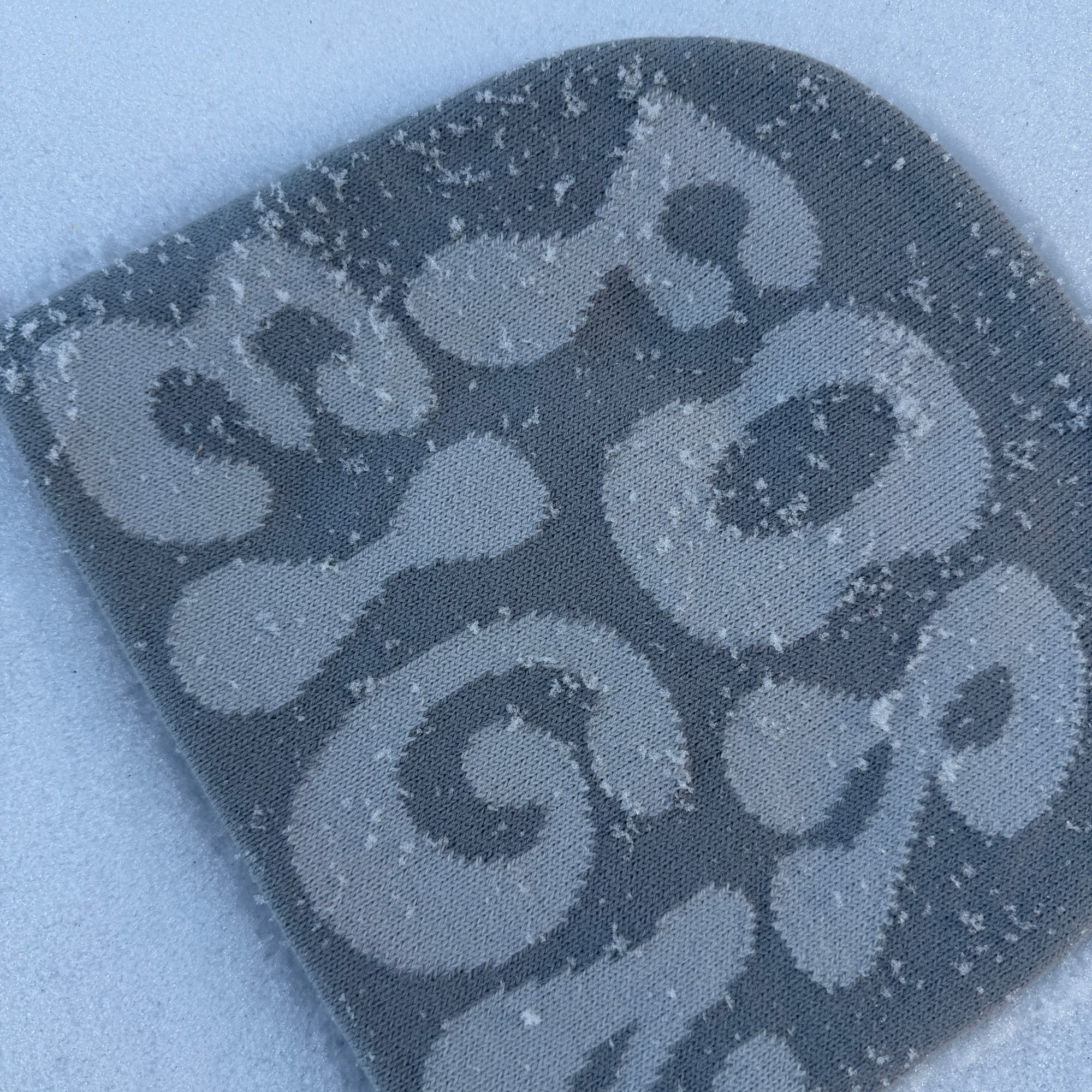 Skull  Beanie Cool Grey