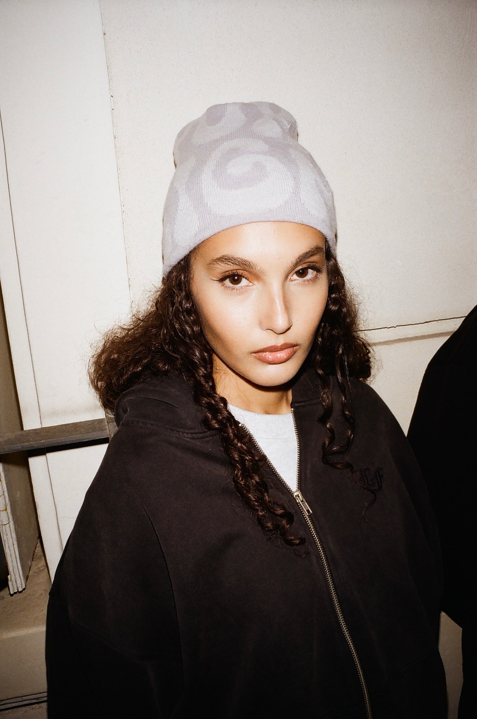 Skull  Beanie Cool Grey