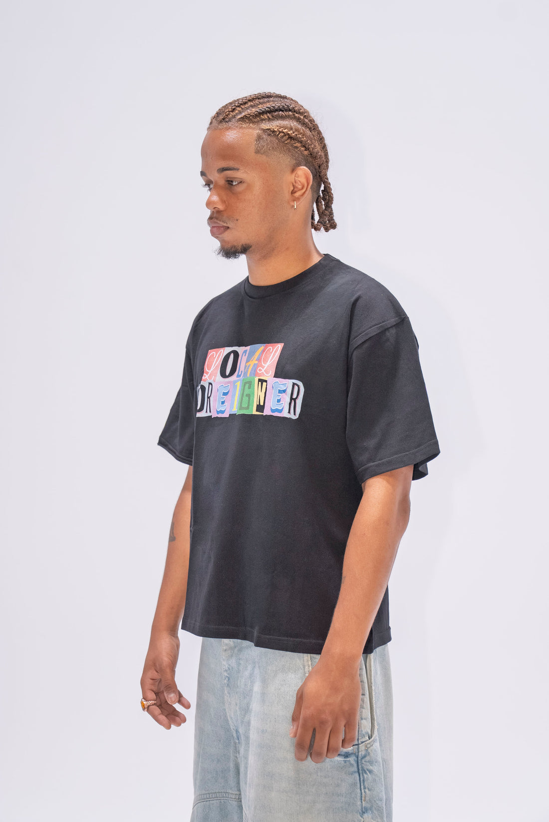 Papercut Logo Tee - Black