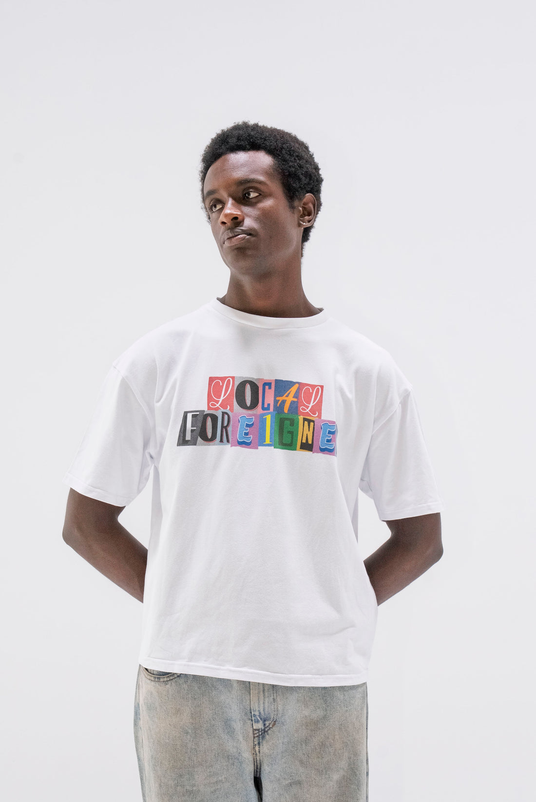 Papercut Logo Tee - White