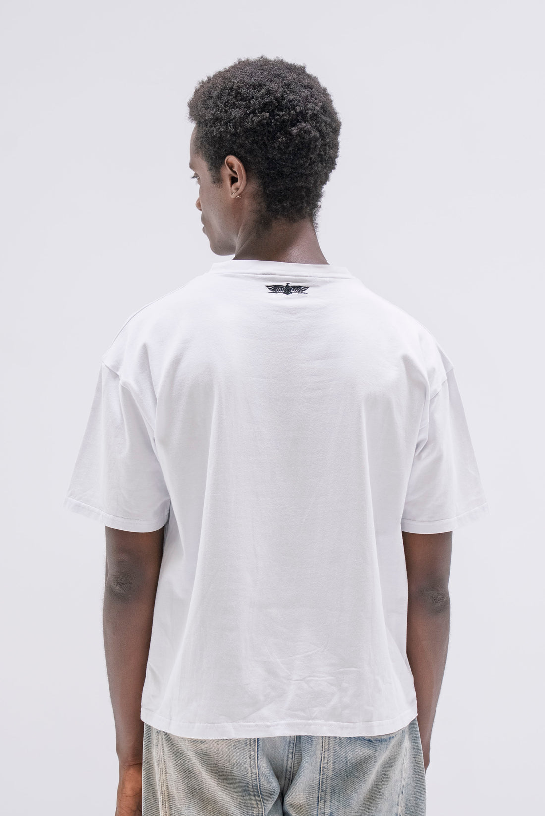 Papercut Logo Tee - White