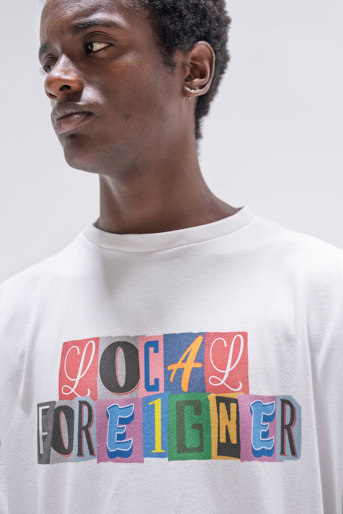 Papercut Logo Tee - White