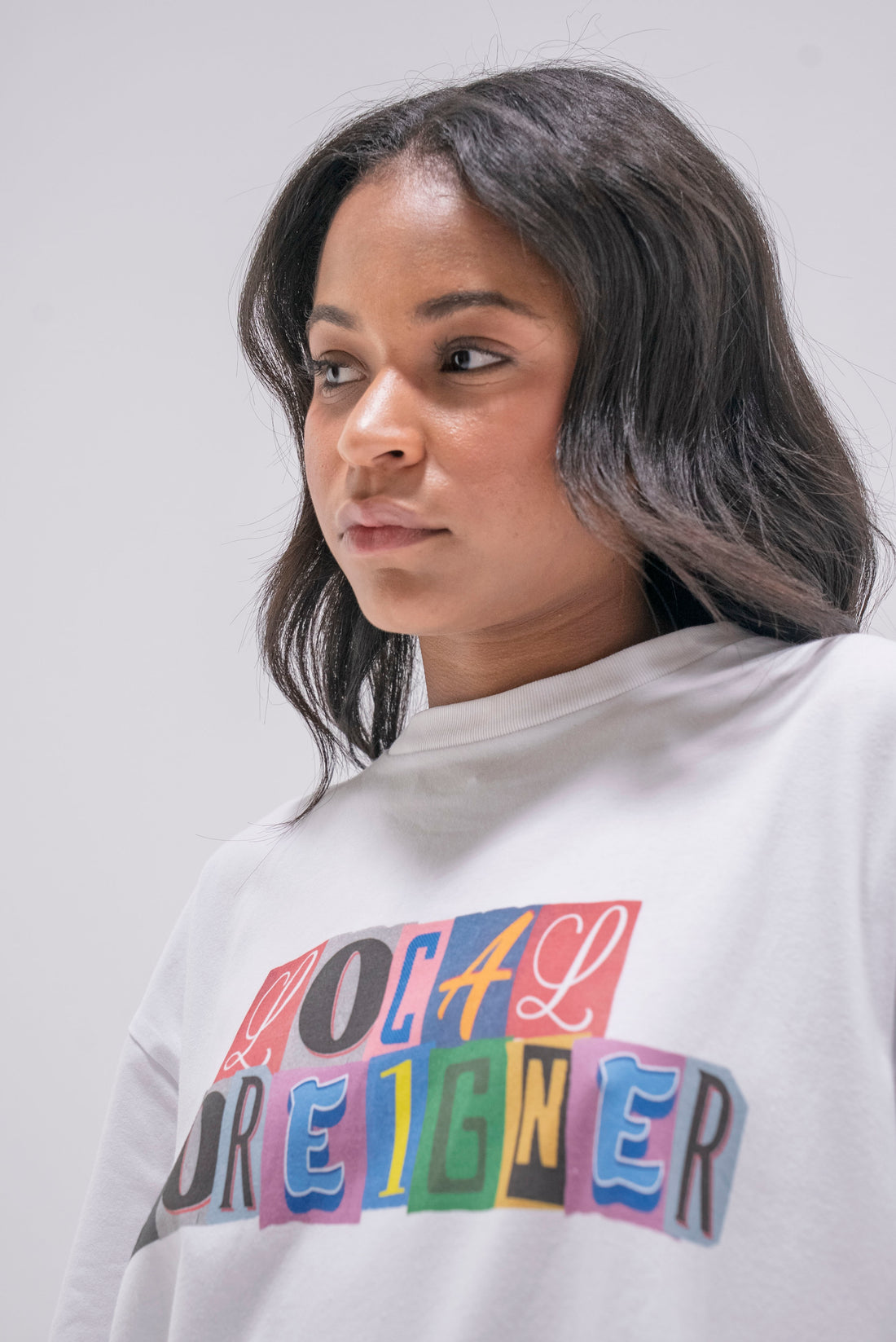 Papercut Logo Tee - White